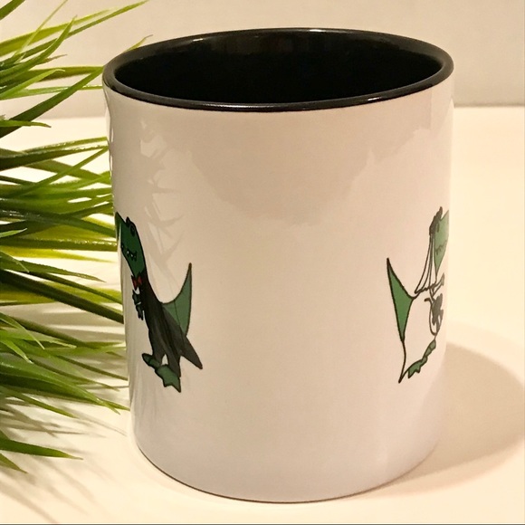 Super Cute Dinosaur Wedding Couple Mug Cup - Picture 5 of 8